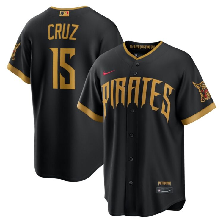 Youth Pittsburgh Pirates #15 Oneil Cruz Black 2026 City Connect Stitched Jersey