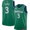 Mens Dallas Mavericks #3 Anthony Davis Nike Green Classic Edition Jersey