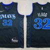 Mens Dallas Mavericks #32 Cooper Flagg Black 2023-24 City Edition Swingman Jersey