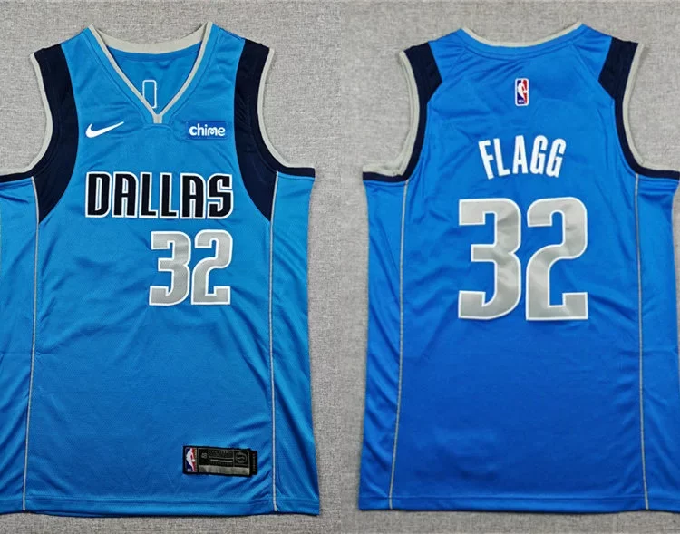 Mens Dallas Mavericks #32 Cooper Flagg Nike Blue Icon Edition Swingman Jersey