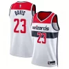 Mens Washington Wizards #23 Anthony Davis Nike White Association Edition Swingman Jersey