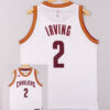 Cleveland Cavaliers #2 Kyrie Irving Revolution 30 Swingman 2015 White Jersey
