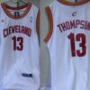 Men's Cleveland Cavaliers #13 Tristan Thompson White Swingman Jersey