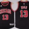 Men's Chicago Bulls #13 Joakim Noah 2015 Black Revolution 30 Jersey
