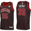 Mens Chicago Bulls #35 Isaac Okoro Black Statement Edition Swingman Jersey