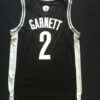 Men's Brooklyn Nets #2 Kevin Garnett Revolution 30 Swingman Black Jersey