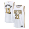 Mens Boston Celtics #11 Payton Pritchard 2025-26 White City Edition Swingman Jersey