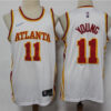 Mens Atlanta Hawks #11 Trae Young Nike White Association Edition Jersey