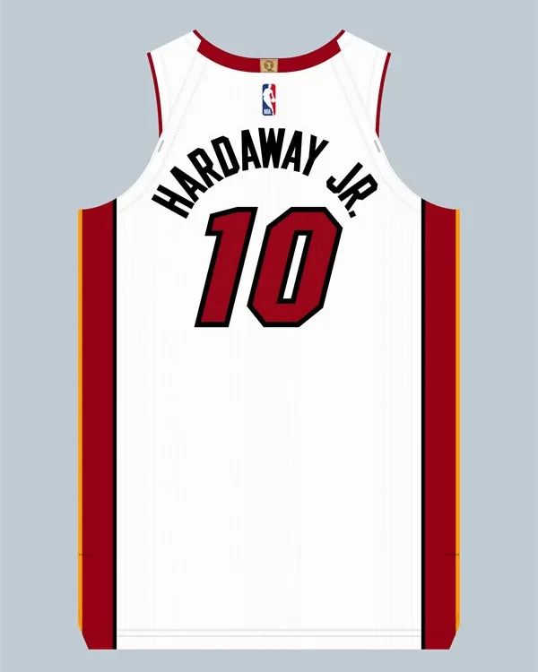 Mens Miami Heat #10 Tim Hardaway Jr. Nike White Association Edition Swingman Jersey
