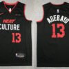 Mens Miami Heat #13 Bam Adebayo  Black 2023-24 City Edition Jersey