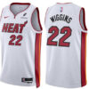 Mens Miami Heat #22 Andrew Wiggins Nike White Association Edition Swingman Jersey