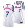 Mens Miami Heat #7 Giannis Antetokounmpo Nike Original Vice Swingman Jersey White