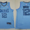 Mens Memphis Grizzlies #12 Ja Morant 2022-23 Light Blue Statement Edition Jersey