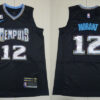 Mens Memphis Grizzlies #12 Ja Morant Black 2022-23 City Edition Swingman Jersey