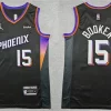Mens Phoenix Suns #15 Devin Booker 2026-27 Black Statement Edition Swingman Jersey
