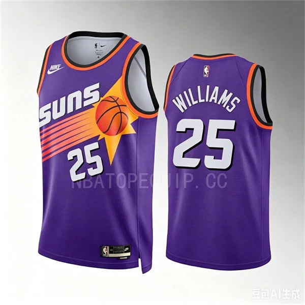 Mens Phoenix Suns #25 Mark Williams 2026-27 Nike Purple Classic Edition Swingman Jersey