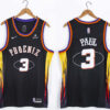 Mens Phoenix Suns #3 Chris Paul Nike Black NBA 75th Anniversary Jersey