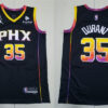 Mens Phoenix Suns #35 Kevin Durant 2022-23 Black Statement Edition Jersey