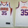 Mens Phoenix Suns #35 Kevin Durant White Association Edition Jersey