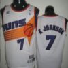 Mens Phoenix Suns #7 Kevin Johnson Mitchell & Ness 1992-93 Hardwood Classics Swingman Jersey White