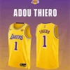 Mens Los Angeles Lakers #36 Marcus Smart Nike Gold Icon Edition Swingman Jersey