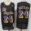 Men's Los Angeles Lakers #24 Kobe Bryant Black Mitchell & Ness 1996-97 Hardwood Classics Reload Swingman Jersey