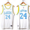 Mens Los Angeles Lakers #24 Kobe Bryant White 2022-23 Classic Edition Jersey