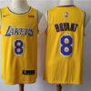 Men's Los Angeles Lakers #8 Kobe Bryant Nike Gold Icon Edition Swingman Jersey