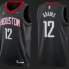Mens Houston Rockets #12 Steven Adams Black Statement Edition Swingman Jersey