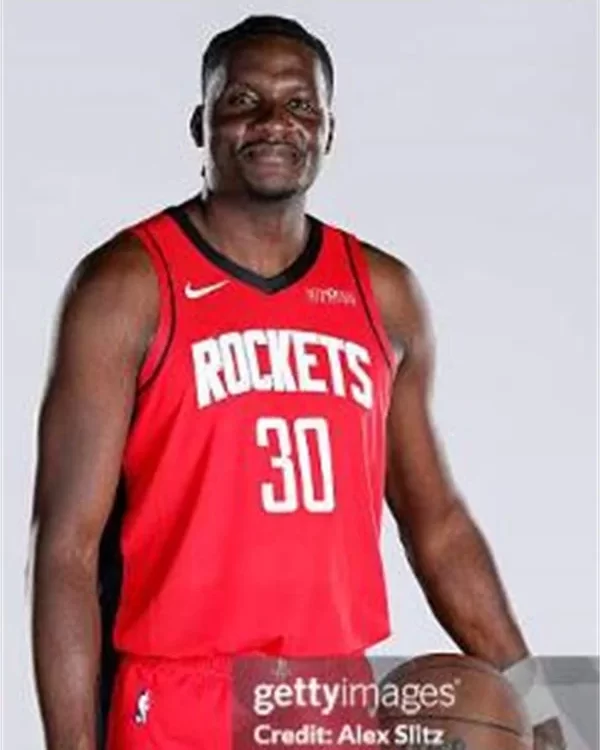Mens Houston Rockets #30 Clint Capela Red Icon Edition Swingman Jersey