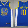 Mens Golden State Warriors #10 Jimmy Butler III Nike Royal Icon Edition Swingman Jersey