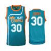 Mens Golden State Warriors #30 Stephen Curry Flint Tropics Film Basketball Jersey Teal Green