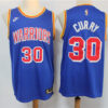 Men's Golden State Warriors #30 Stephen Curry Royal Classic Edition Origins Jersey
