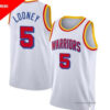 Mens Golden State Warriors #5 Kevon Looney Nike White Classics Edition Jersey