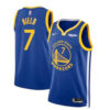 Mens Golden State Warriors #7 Buddy Hield Royal Icon Edition Swingman Jersey