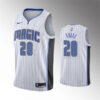 Men's Orlando Magic #20 Markelle Fultz White Association Edition Jersey