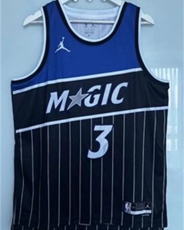 Men's Orlando Magic #3 Desmond Bane 2025-26 Black Statement Edition Swingman Jersey