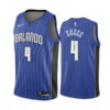Men's Orlando Magic #4 Jalen Suggs Royal Icon Edition Jersey