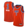 Mens Oklahoma City Thunder #3 Jared McCain Orange Statement Edition Swingman Jersey