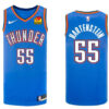 Mens Oklahoma City Thunder #55 Isaiah Hartenstein Blue Icon Edition Jersey