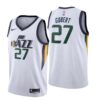 Mens Utah Jazz #27 Rudy Gobert Nike White Stitched NBA Association Edition Jersey
