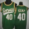 Men's Seattle Supersonics #40 Shawn Kemp 2003-04 Green Swingman Jersey