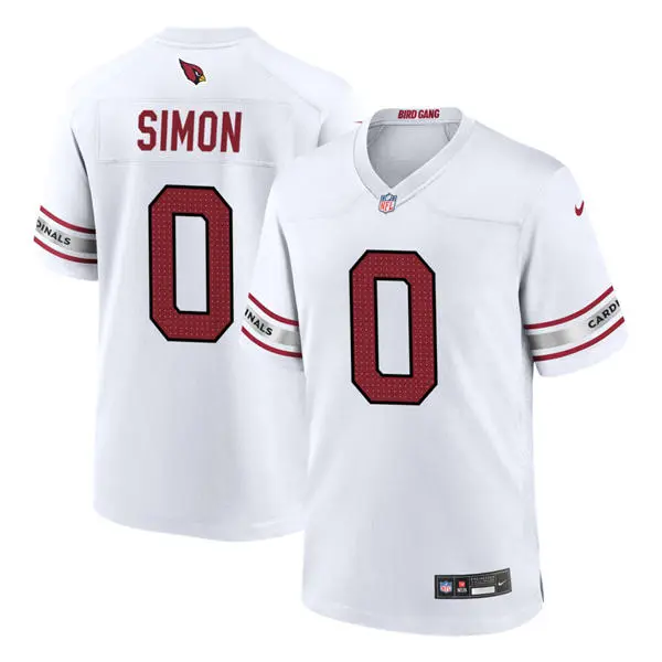 Mens Arizona Cardinals #0 Cody Simon Nike White Vapor F.U.S.E. Limited Jersey