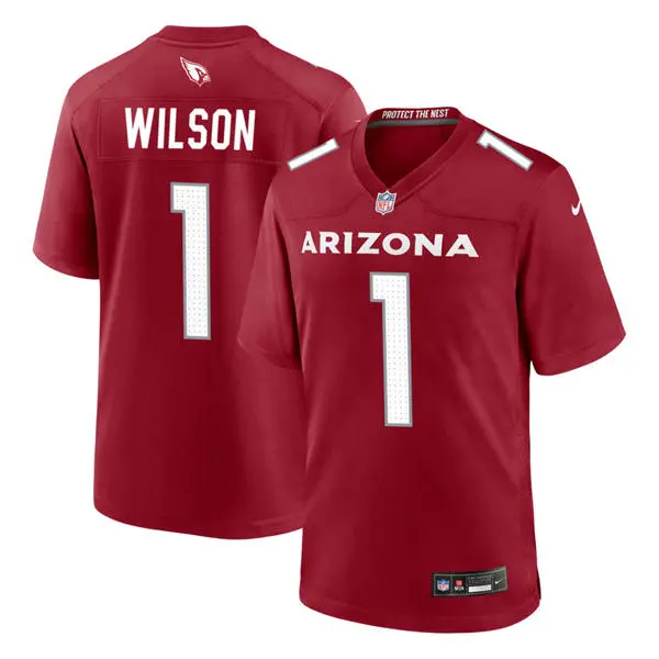 Mens Arizona Cardinals #1 Mack Wilson Cardinal Vapor F.U.S.E. Limited Jersey