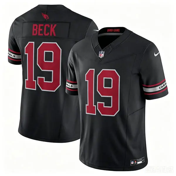 Mens Arizona Cardinals #19 Carson Beck  Nike Black Vapor F.U.S.E. Limited Jersey