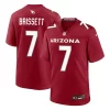 Mens Arizona Cardinals #7 Jacoby Brissett Nike Cardinal Vapor F.U.S.E. Limited Jersey