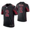 Mens Arizona Cardinals Retired Player #2 Walt Kiesling Nike Black Color Rush Legend Jersey