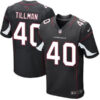 Men's Arizona Cardinals Retired Player #40 Pat Tillman Nike Alternate Black Vapor Limited Jersey