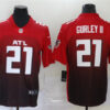 Men's Atlanta Falcons #21 Todd Gurley II Nike Red 2nd Alternate Vapor Jersey