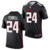 Men's Atlanta Falcons #24 A.J. Terrell Nike Black Vapor Football Jersey